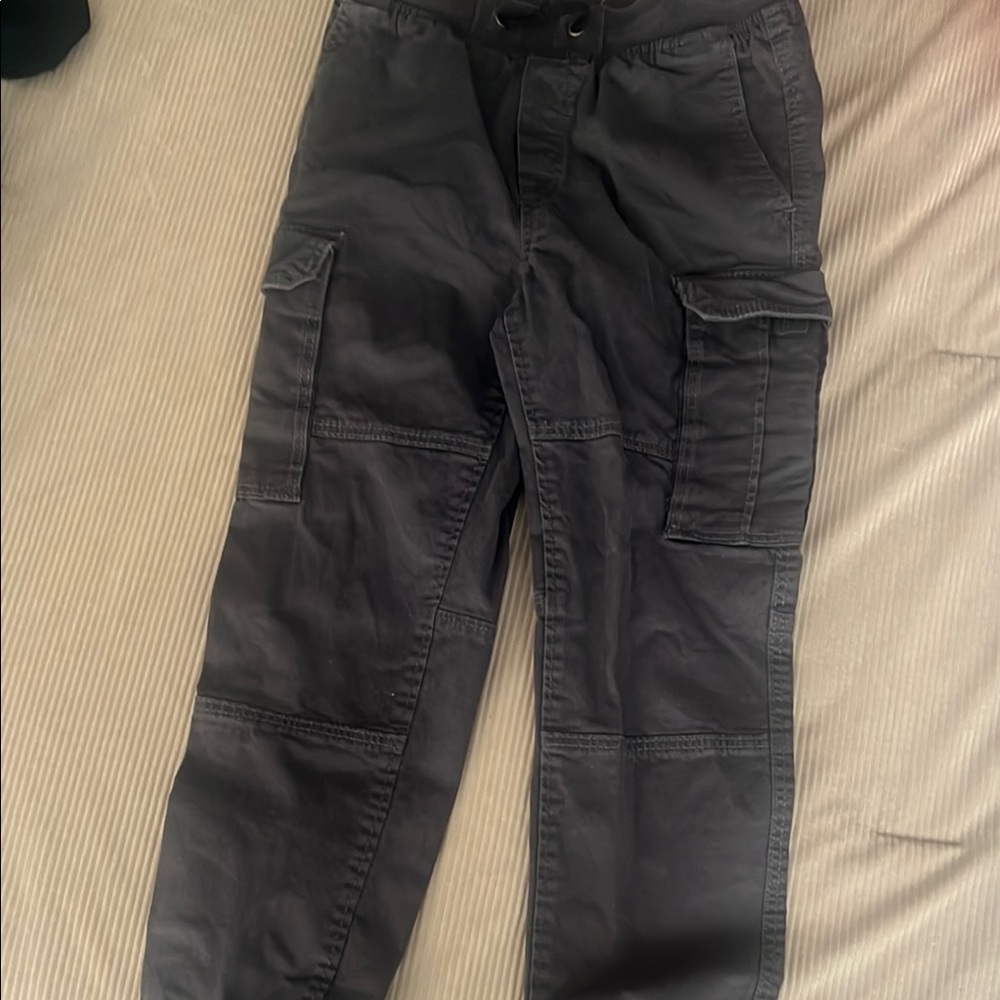 Men's Gray Cargo Pants